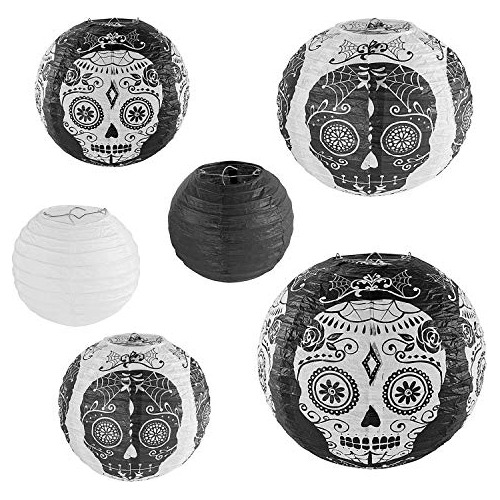 Colgante Negro Con Diseño De Calavera China/japonesa Del Día