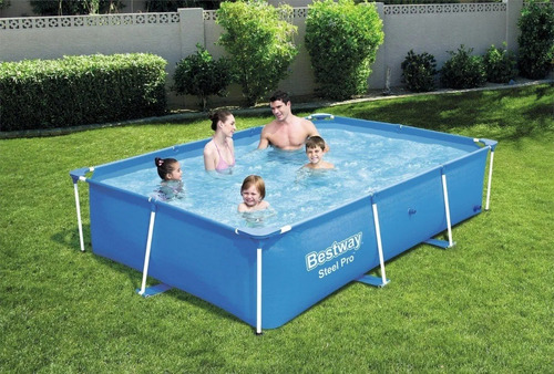 Piscina Armable Rectangular Intex 450x220x84