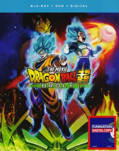 Dragon Ball Super Broly 18 Pelicula Blu Ray Dvd Karzov