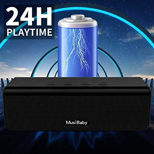 Bocinas Bluetooth, Bocinas Portátiles Musibaby Con Cable