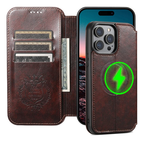 Sinianl Funda Tipo Cartera Para  Phone 12,  Phone 12 Pro [c