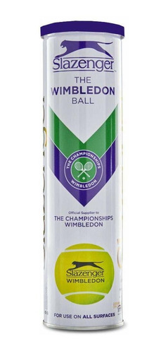 Wimbledon Slazenger Championships Bola Tenis 4 Color