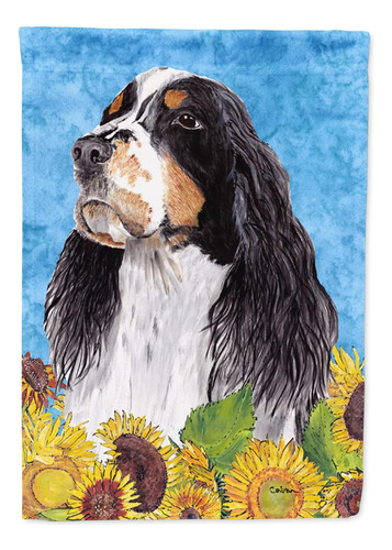 Carolines Treasures Sc9058gf Springer Spaniel En Verano Flor