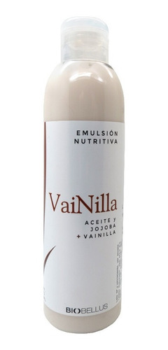 Emulsion Corporal Vainilla Y Jojoba  X 200 Ml Biobellus