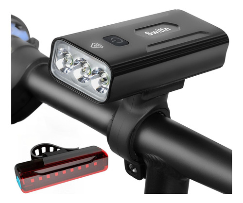 Luces De Bicicleta Recargables Ultra Brillantes De Swittn, Y