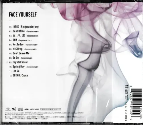 Compatible Cd Face Yourself Do Bts Gzzj | Parcelamento sem juros