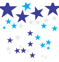 Comprar Vinilos Decorativos Estrellas Niñas Pared Cuarto Papel Tapiz