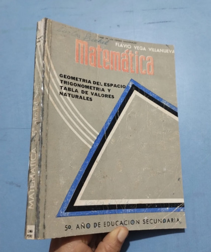 Libro  Geometria Del Espacio Flavio Vega
