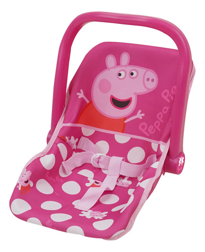 Peppa Pig: Asiento De Coche Para Muñeca De Bebé, Puntos R.