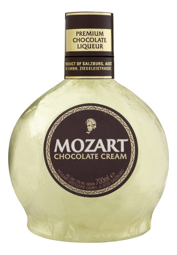 Licor Fino Creme de Chocolate Mozart Garrafa 700ml