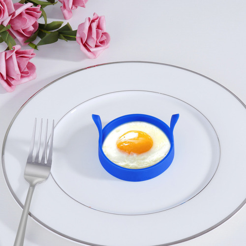 Molde Para Freír Huevos De Silicona De Forma Redonda De Colo