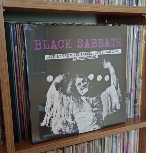 Black Sabbath Live At The Civic Arena Pittsburgh 1978 Vinil