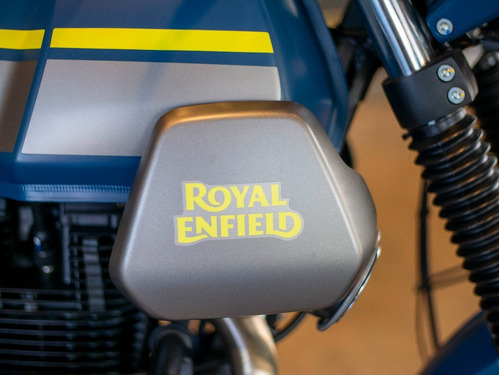 Imagen 16 de 25 de Royal Enfield Scram 411 Skyline Blue Entrega Inmediata