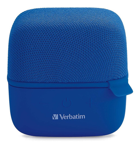 Parlante Bluetooth Portátil Verbatim Cube Tws Azul