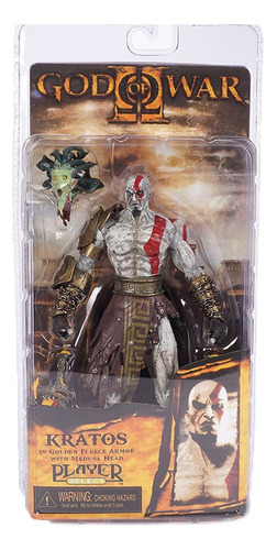 Figura De Acción Neca God Of War De Kratos (cabeza De Medusa
