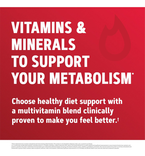 Multivitamínico Gnc Mega Men Energy & Metabolism 180 Comprim