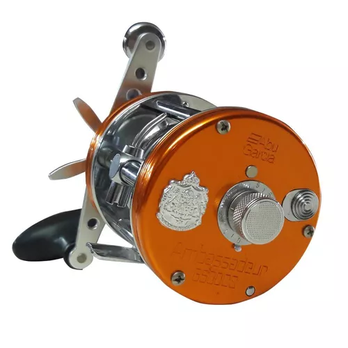 Reel Rotativo Abu Garcia 6500 C Orange. Sueco - $ 5.699