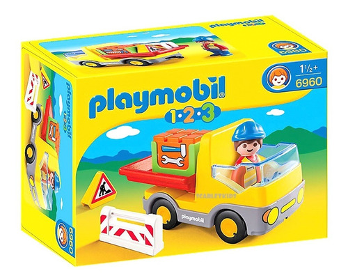 Playmobil 123 Camion Con Accesorios 6960 Scarlet Kids