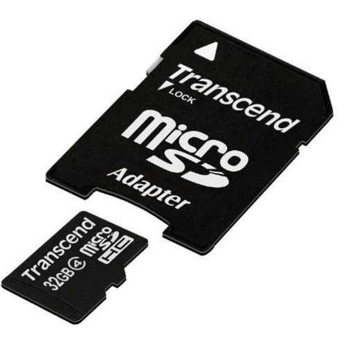 Memoria Microsd 32gb Transcend C4 Celular Camara Febo