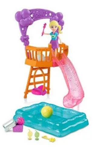 Polly Pocket Festa na Piscina - Mattel