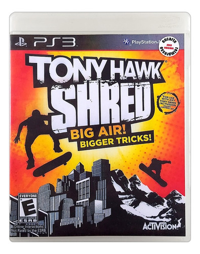 Tony Hawk Shred Big Air Bigger Tricks Original Playstation 3