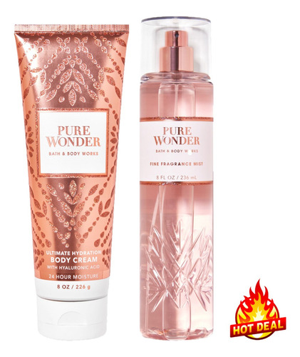 Pure Wonder Fragancia Y Crema Corporal Bath & Body Works