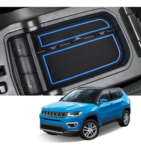 Coleya Organizador Consola Central Brujula Para Jeep Compass