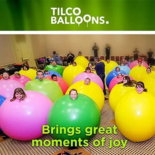 Globos gigantes azul rey de 72 pulgadas (40 pzas) - Tilco Balloons