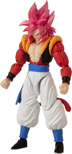 Imagen 5 de 6 de Figura Gogeta Super Saiyan 4 Dragonball Super Stars Series