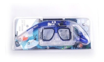 Imagen 2 de 5 de Natación Buceo Buceo Snorkel Seco Máscara Apnea Set