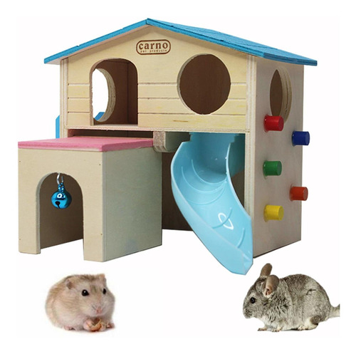 Kathson Hamster House Pets - Escondite De Animales Pequeño.