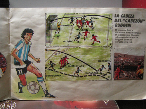Argentina Campeón Mundial México 86 Álbum De Los Goles (Usado)