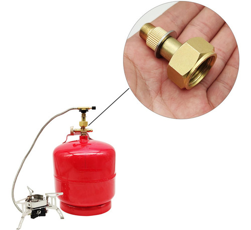 3 Adaptador De Tanque De Gas De Europa Del Este Conector