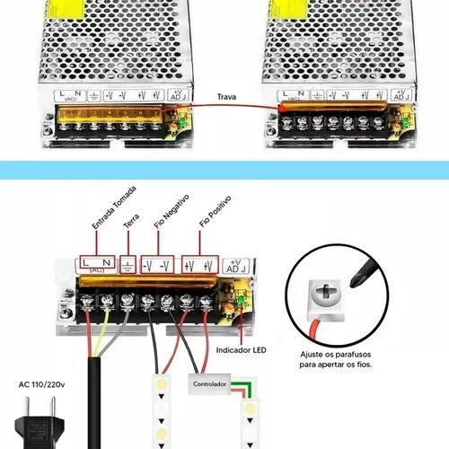 Fonte Chaveada 12v 5a Com Protecao Lb-ca559