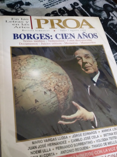 Borges 100 Años Edicion Especial Proa