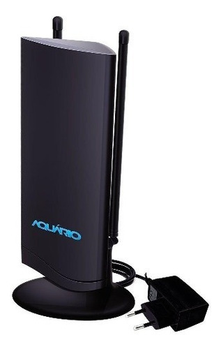 Antena Interna Tv Amplificada 4 Em 1 Dtv-4600 Aquario