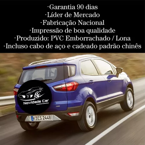 Capa de Estepe Personalizada para Ecosport Crossfox Jogos Mortais