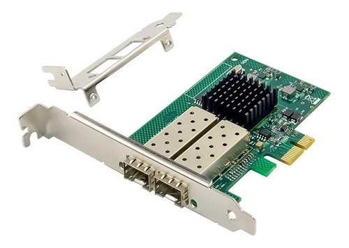 Tarjeta De Red Pci-e X1 Gigabit Para Servidor 82576eb Sfp F