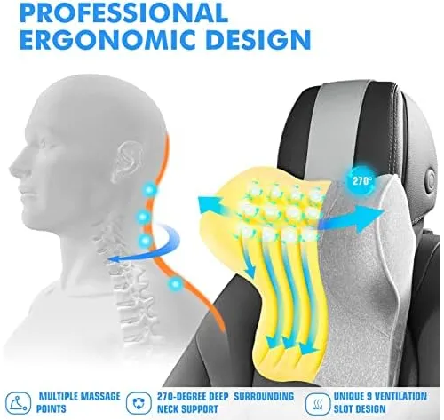 Tkloop Almohada De Soporte Para El Cuello Del Automóvil Para