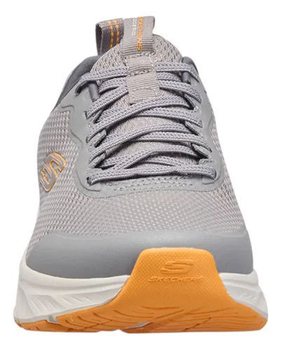 Skechers Tenis Edgeride Gri Hombre Gris
