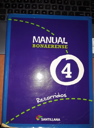 Manual Bonaerense 4 - Varios - Santillana (Usado)