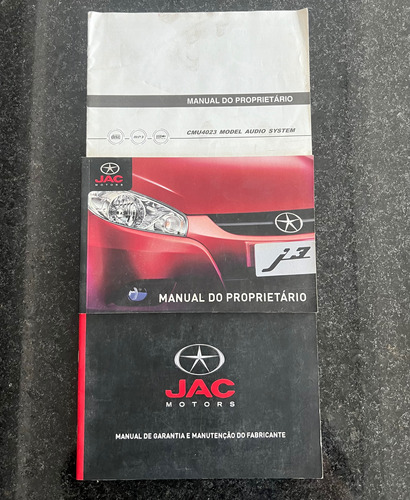 Manual De Instruções Proprietário Jac Motors J3 Sedan 2012