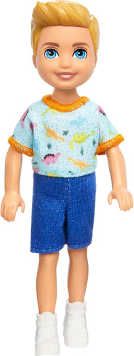 Boneca Barbie Chelsea 14 Cm Menino Loiro Com Tênis