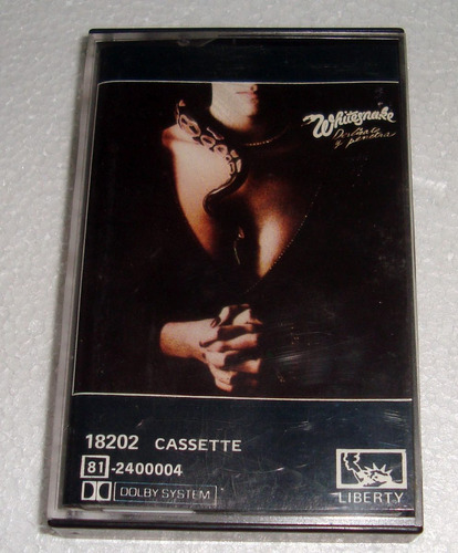 Whitesnake Deslizate Y Penetra Cassette Argentino / Kktus