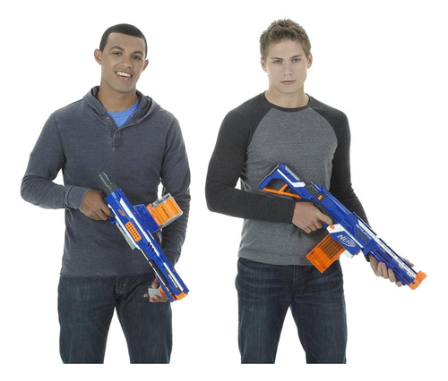 Nerf Rampage N-strike Elite Toy Blaster Con 25 Dart Drum Sla
