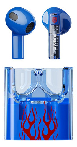 Auriculares Inalámbricos Bluetooth Transformers Tf-t08 Color Azul