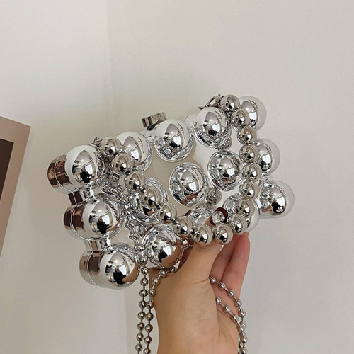 . Bolso Acrílico Mujer Elegante Con Cinta For Colgar