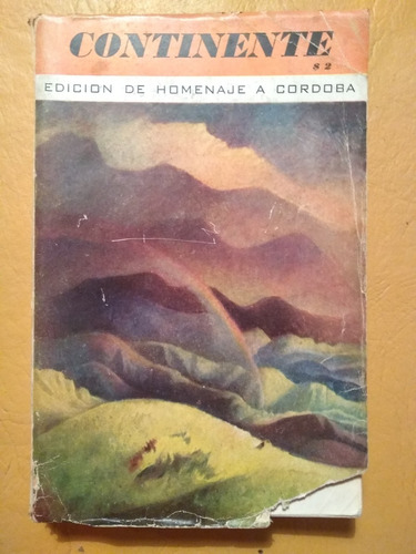 Revista Continente Edición Homenaje A Córdoba N° 28, 29 1949