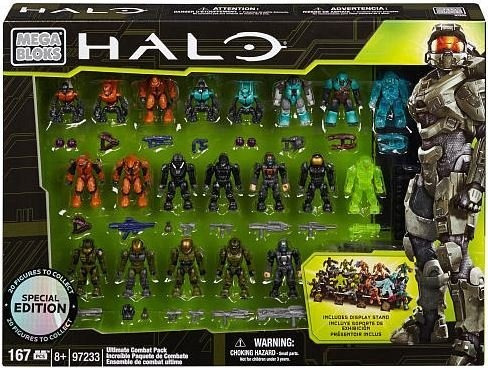 Mega Blok Halo Ultimate Combat Pack 20 Figures ®