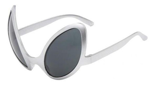 2 Novedad Alien Party Gafas Disfraz Disfraz Marco Plateado